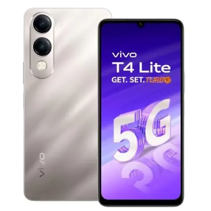 vivo T4 Lite 5G (Titanium Gold, 6GB RAM, 128GB Storage)