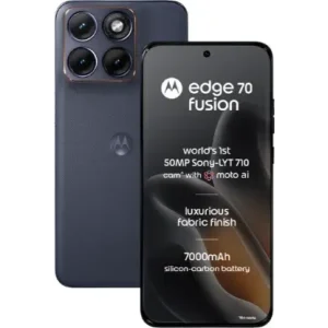Motorola Edge 70 Fusion (Pantone Silhouette, 12GB RAM, 256GB Storage)