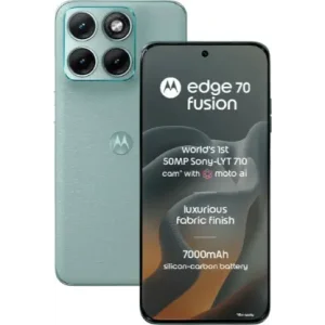 Motorola Edge 70 Fusion (Pantone Blue Surf, 12GB RAM, 256GB Storage)