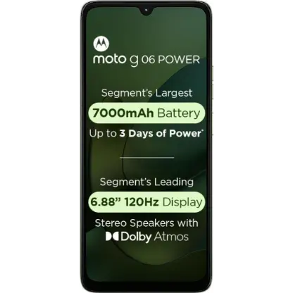 Moto g06 Power (Pantone Tendril, 64 GB) (4 GB RAM)
