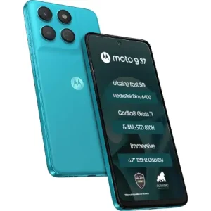 MOTOROLA g37 power (PANTONE Capri, 128 GB) (8 GB RAM)