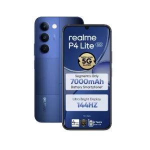 realme P4 Lite 5G (Mosaic Blue, 128GB Storage), (6GB RAM)