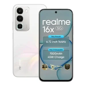 realme 16X 5G 4GB RAM 128GB ROM White