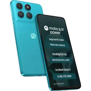 MOTOROLA g37 power (PANTONE Capri, 128 GB) (4 GB RAM)