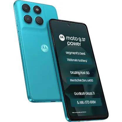 MOTOROLA g37 power (PANTONE Capri, 128 GB) (4 GB RAM)