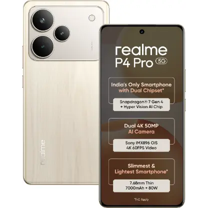 realme P4 Pro 5G (Birch Wood, 256 GB) (12 GB RAM)