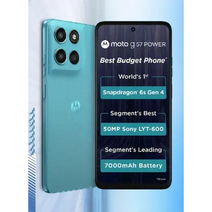 MOTOROLA g57 power 5G (Pantone Fluidity, 128 GB) (8 GB RAM)