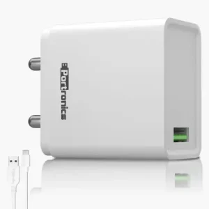 Discover Power and Convenience with Portronics Adapto One: The Ultimate 18W USB Charging Solution
