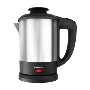 Havells Steelio Electric Kettle | 1250 W | 1 L Capacity