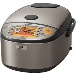 Zojirushi Np HCC18XH Induction Rice Cooker and Warmer, 1.8 L (Dark Gray)