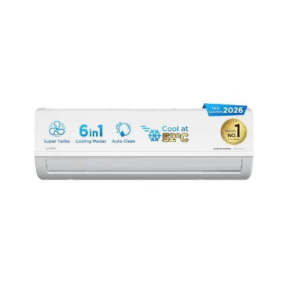 Midea 1.5 Ton 3 Star Inverter Split AC, 6-in-1, MAI18SD3R36F1