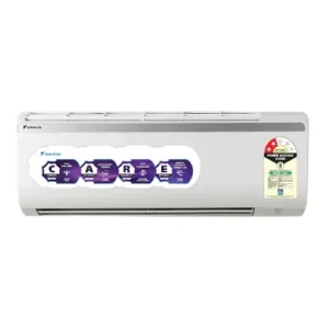 Daikin 1.0 Ton 2 Star, Fixed Speed Split AC (Copper, PM2.5 Filter, FTQ35XV16, White)