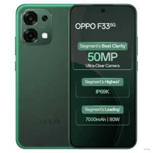Oppo F33 5G Smartphone (6GB RAM, 128GB Storage, Forest Green)