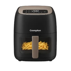 Crompton Ameo DLX 4.2L Digital Air Fryer with Live Cooking Window