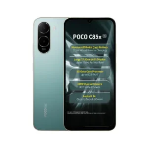 Poco C85X 5G Smartphone, Emerald Green, 4GB RAM, 64GB Storage