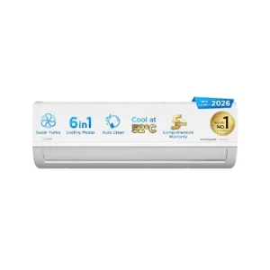 Carrier Santis MAX RYL Wi-Fi 5 Star Split Inverter AC