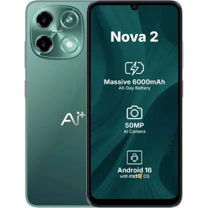 AI+ Nova 2 5G (Green, 128 GB) (6 GB RAM)