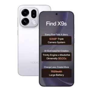 Oppo Find X9s 5G (Lavender Sky, 12GB, 256GB)