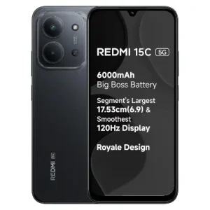 REDMI 15C 5G Midnight Black 4GB + 128GB |