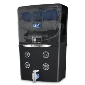 KENT Elegant-B RO Water Purifier | 1 Yr Warranty + 3 Yrs Free Service* | RO+UF+TDS Control+UV LED In-Tank | 8L | 20LP/Hr