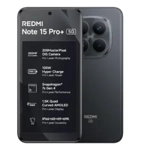 REDMI Note 15 Pro+ 5G (Carbon Black, 12GB + 256GB)