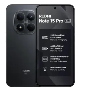 REDMI Note 15 Pro 5G (Carbon Black, 8GB+128GB)