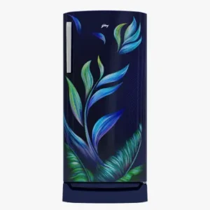 Godrej 184L 3 Star Direct Cool Single Door Refrigerator, Eon Marvel 207CN TDF, Fuse Blue