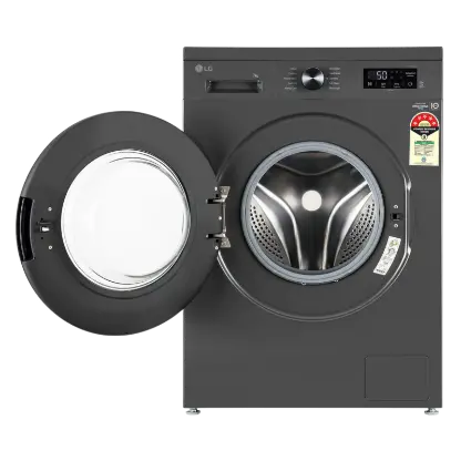 LG 7.0Kg Fully Automatic Front Load Washing Machine, FHB1207Z2M ( Middle Black )