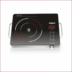 Jaipan 2000 W Infrared Cooktop Jog Dial, Touch Panel (Black, Silver, Infrared Cooktop 2000W)