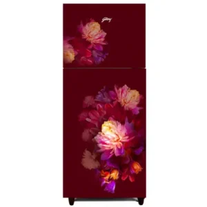 Godrej ALPHA 238 L 2 Star Frost Free Refrigerator with DC Inverter Technology, Bella Wine, 270BN RI BA WN