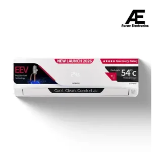 Hitachi 1.5 Ton 5 Star, Inverter Split AC (Copper, Smart View Display, 4 Way Swing, ice Clean, ,RAS.V518PCDIBT1, White)