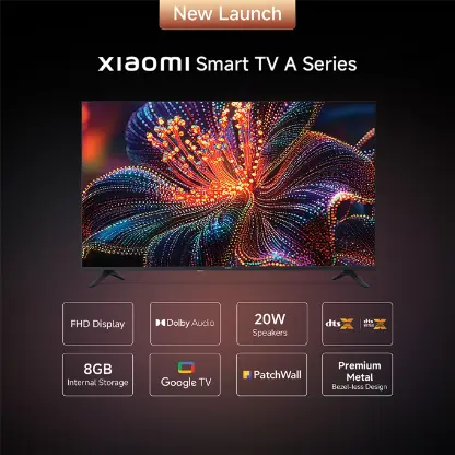 XIAOMI A Series 108 cm (43 inch) Full HD LED Smart Google TV with 200+ Free Channels | HDR 10 | Dolby Audio | Premium Metal Bezel-less Design | DTS X | DTS Virtual: X | Mi TV (L43MB-AFIN) - Image 2