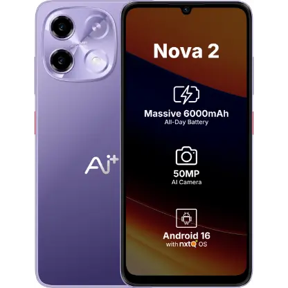 Ai+ Nova 2 5G (Purple, 64 GB) (4 GB RAM)