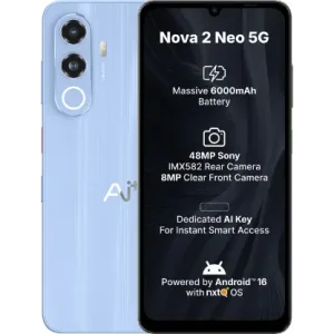 Ai+ Nova 2 Neo 5G (Blue, 64 GB) (4 GB RAM)